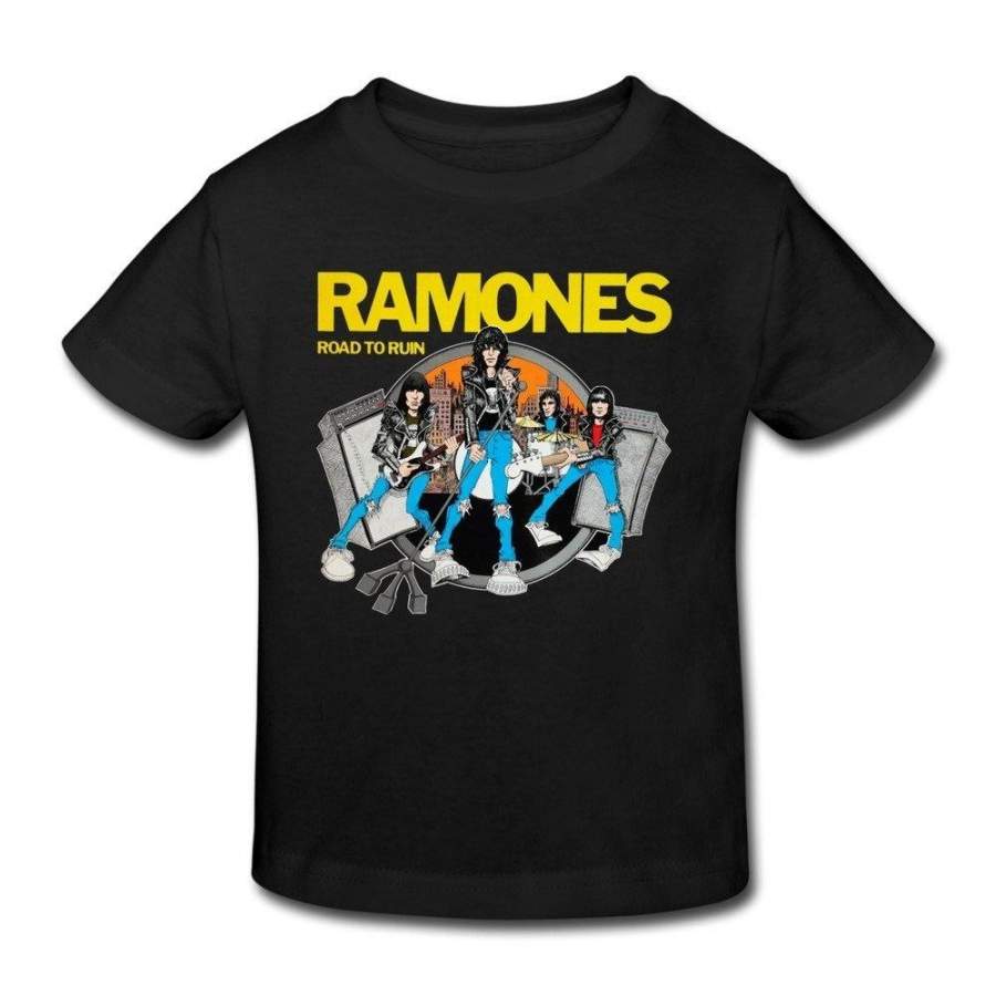 Ramones Road To Ruin 1978 Band T-Shirt Short Sleeve T-Shirt