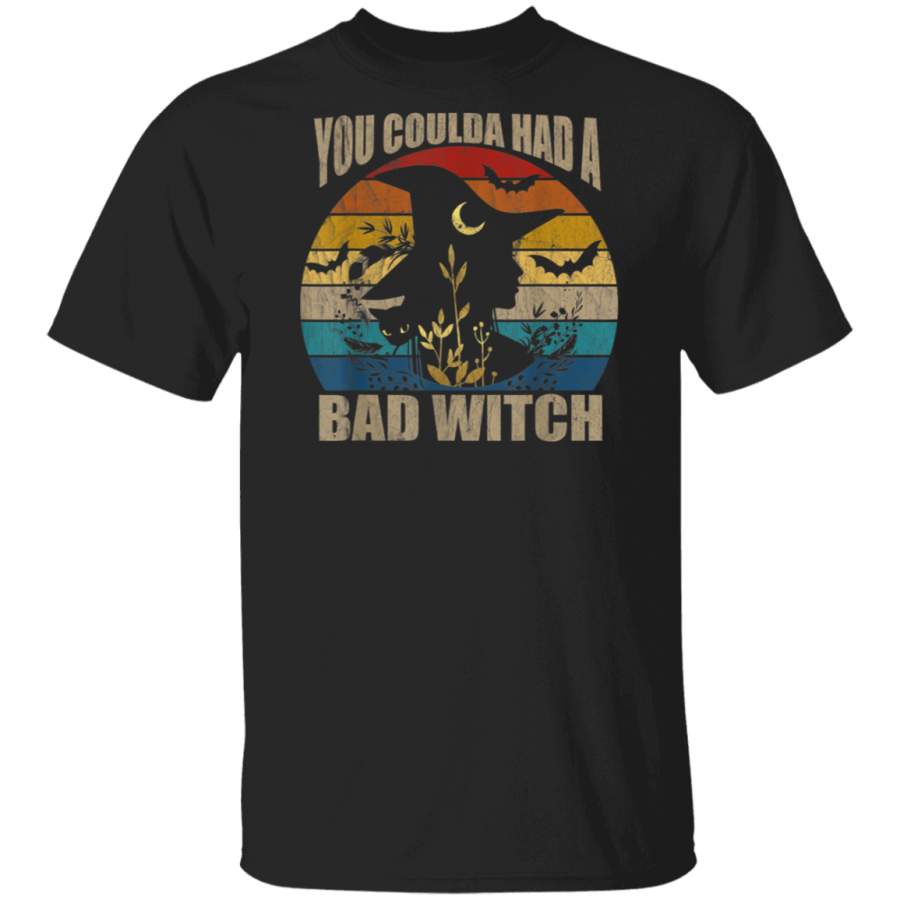 You Coulda had a Bad Witch Halloween Vintage Shirt Retro 70s copy