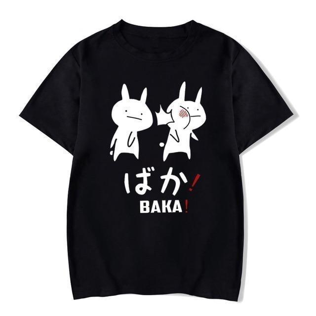 Baka Rabbit T-Shirt Japanese Harajuku Top