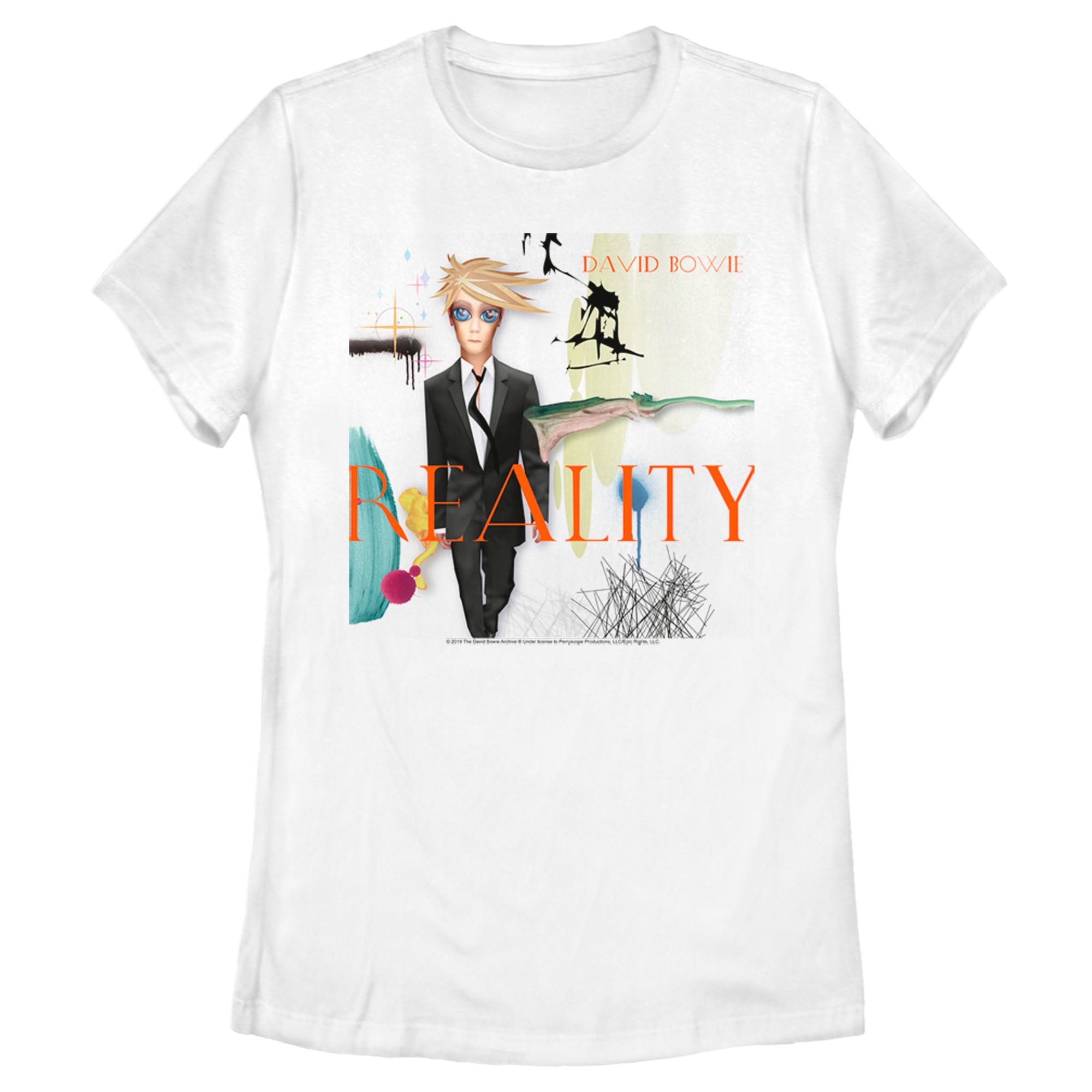 David Bowie Women’S Reality  T-Shirt