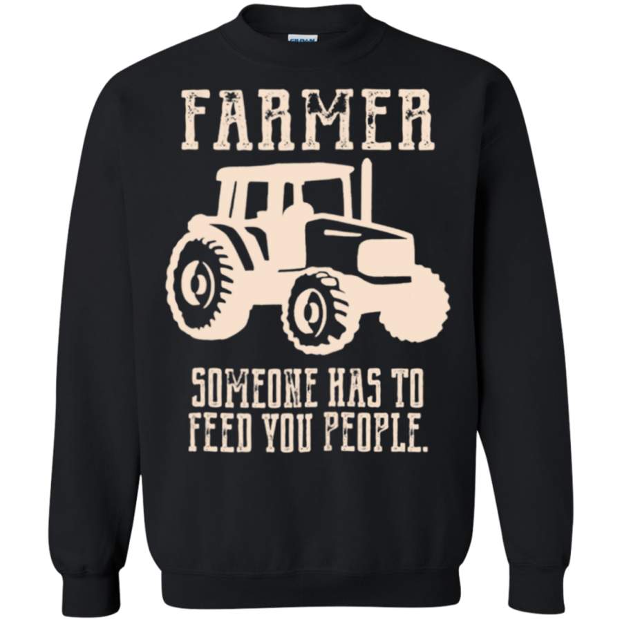 AGR Farm Life Farmer Feed The World Farming Sweatshirt