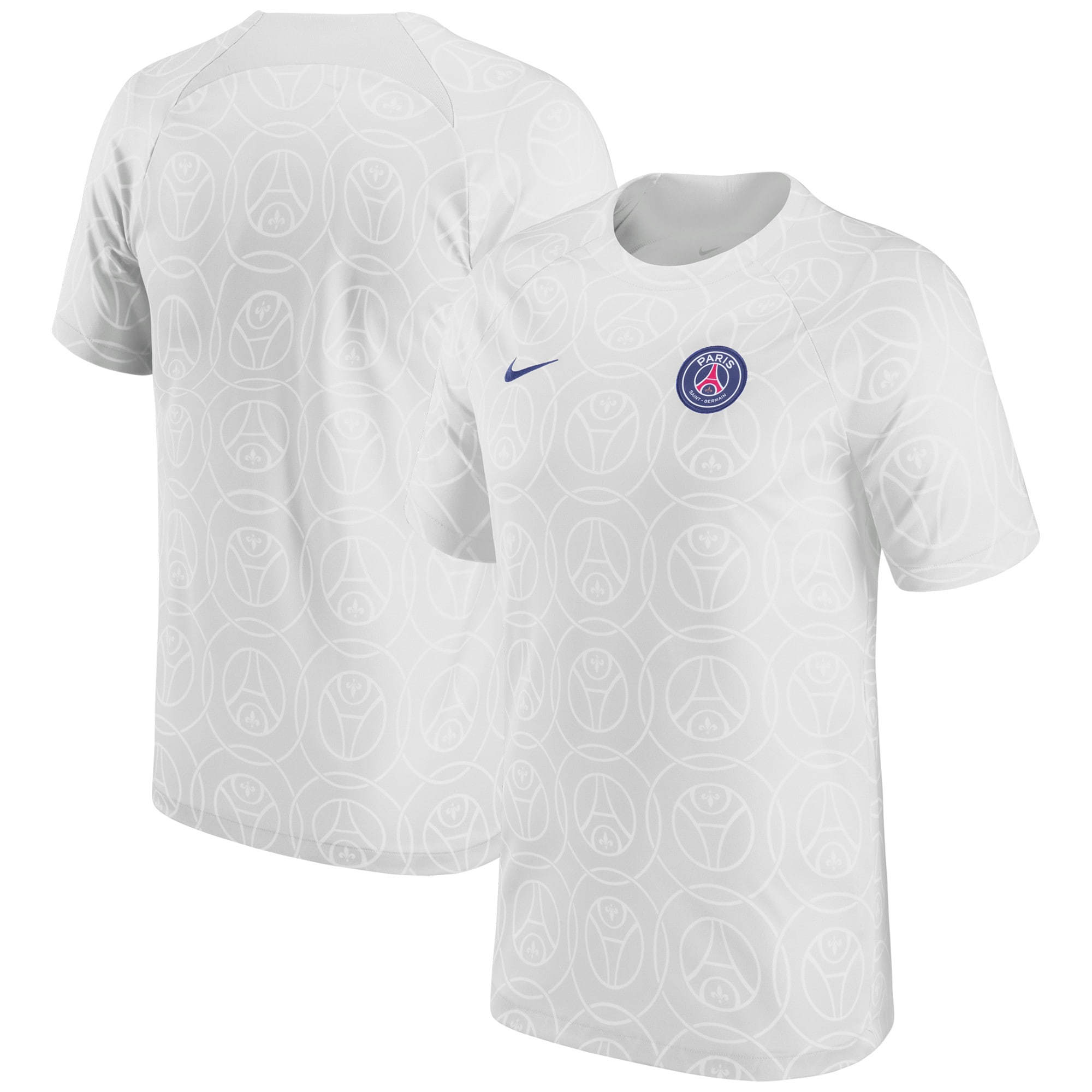 Paris Saint-Germain 2022/23 Pre-Match Top – Gray