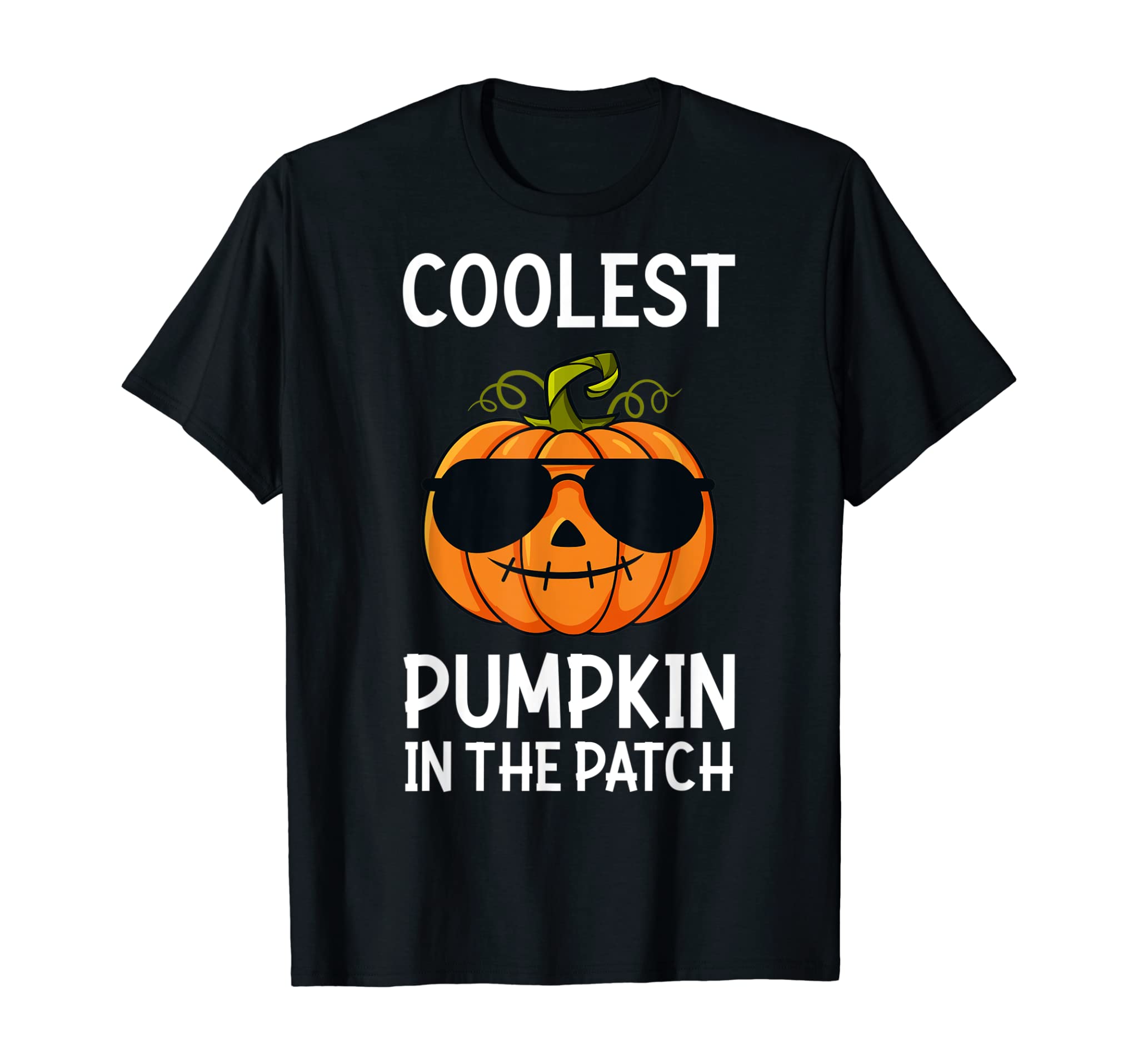 Halloween Coolest Pumpkin In The Patch Boys Girls Kids Gift T-Shirt