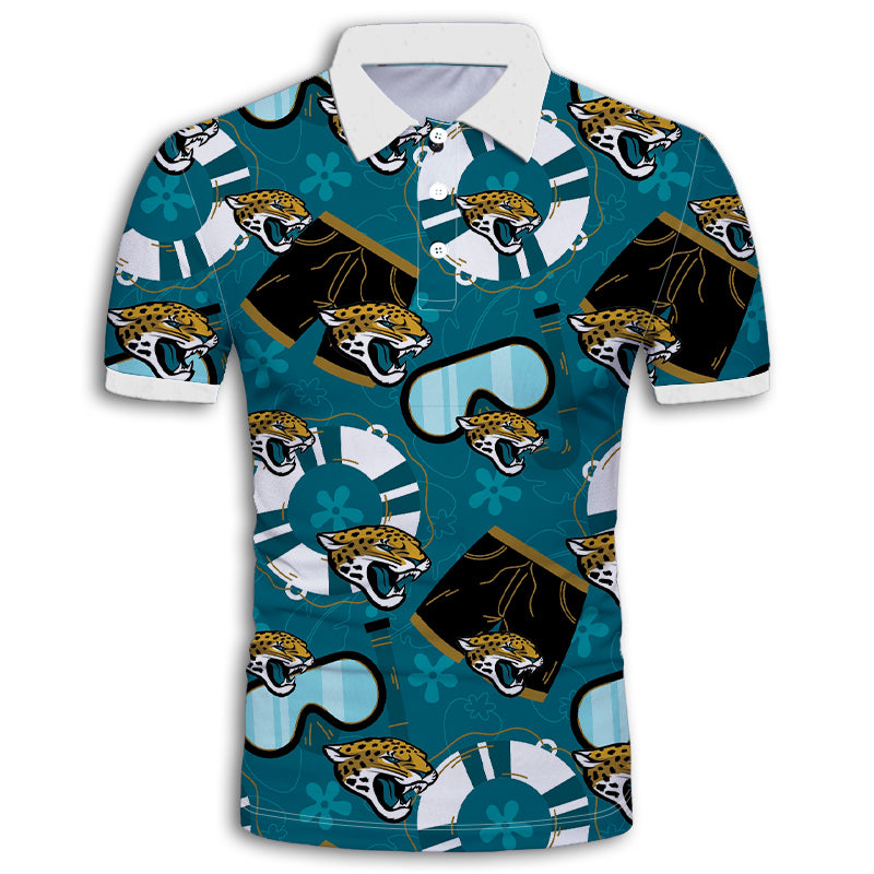 Jacksonville Jaguars Cool Summer Polo Shirt - Funnymugsandshirts Fashion