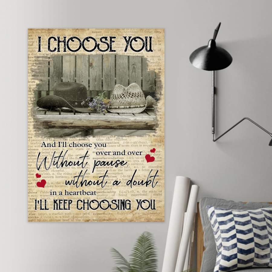Country – I’ll Keep Choosing You – Poster