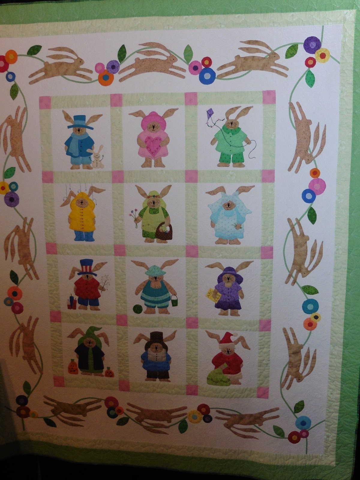 Bunny Quilt Cixcw