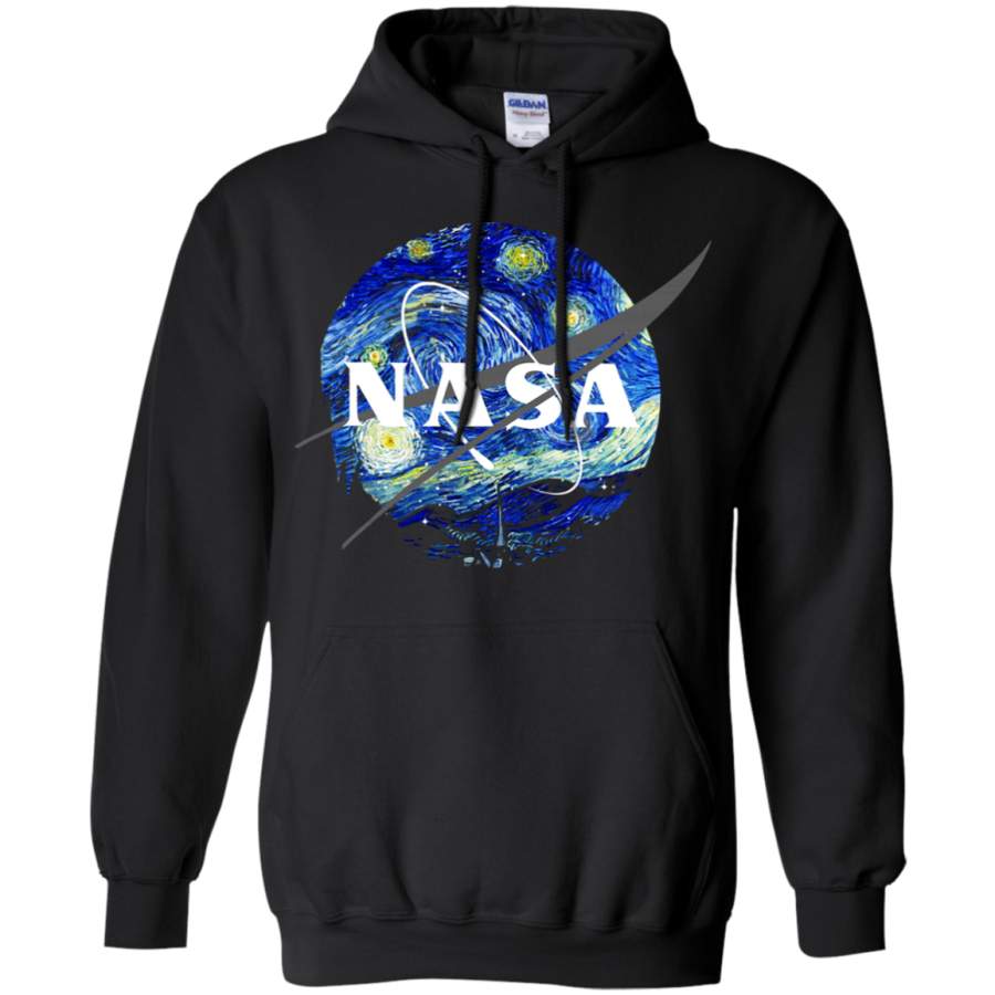 AGR NASA Logo Vincent Van Gogh Hoodie