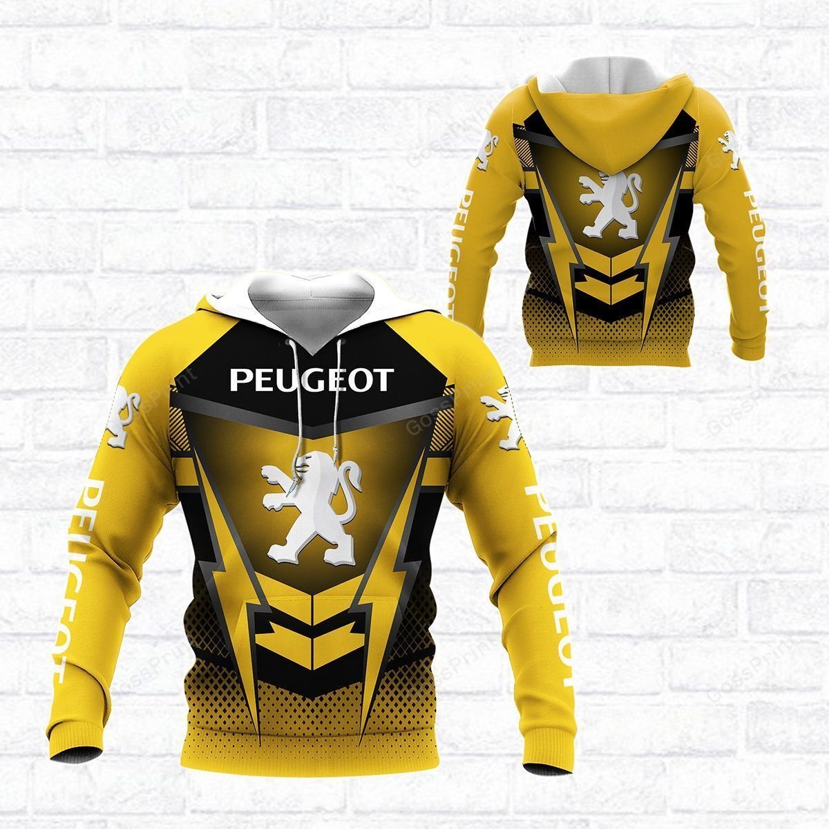 3D All Over Printed Peugeot Shirts Ver 16