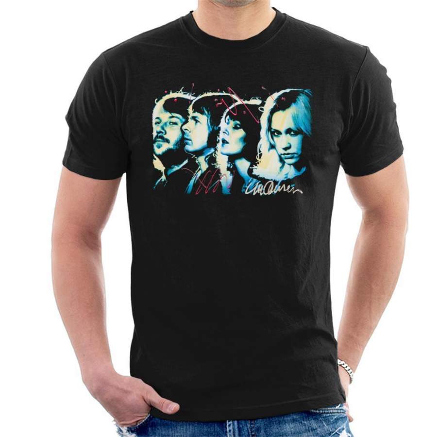 Original Portrait Of Abba Side Profile Men’s T-Shirt