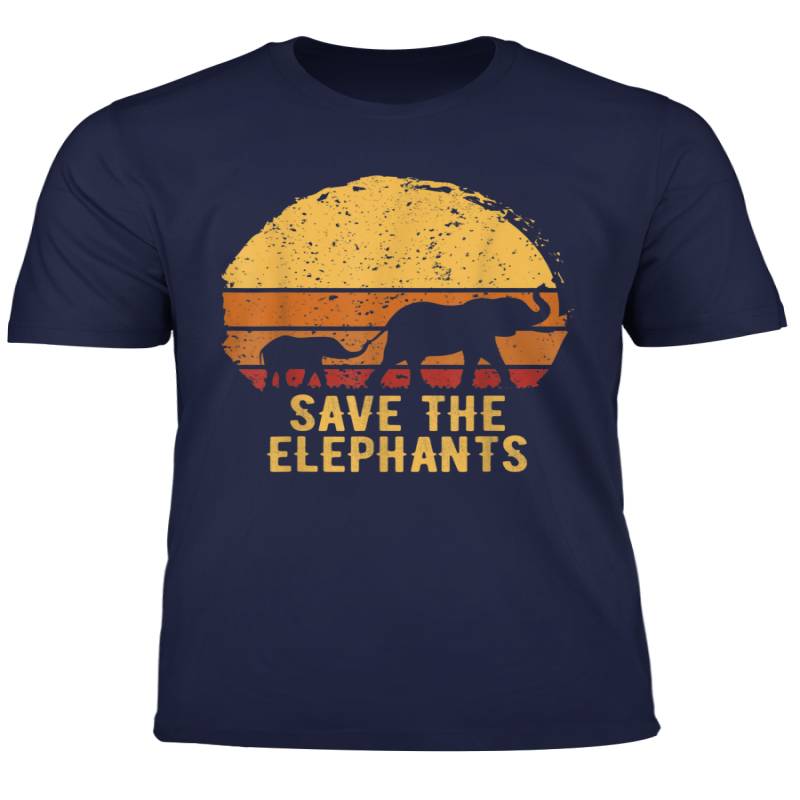 Save The Elephants Animal Lover Gift T Shirt