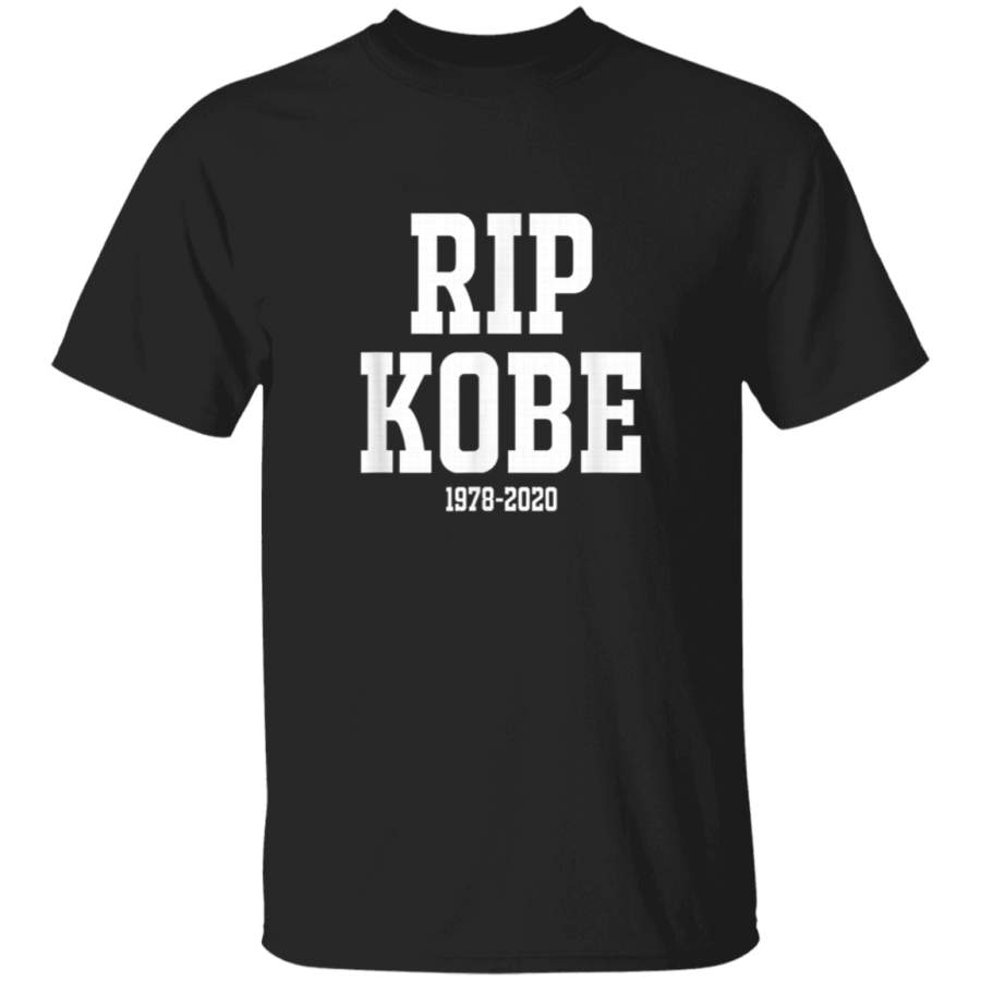 RIPKOBE Memorial Rest In Peace Basketball Legend TShirt