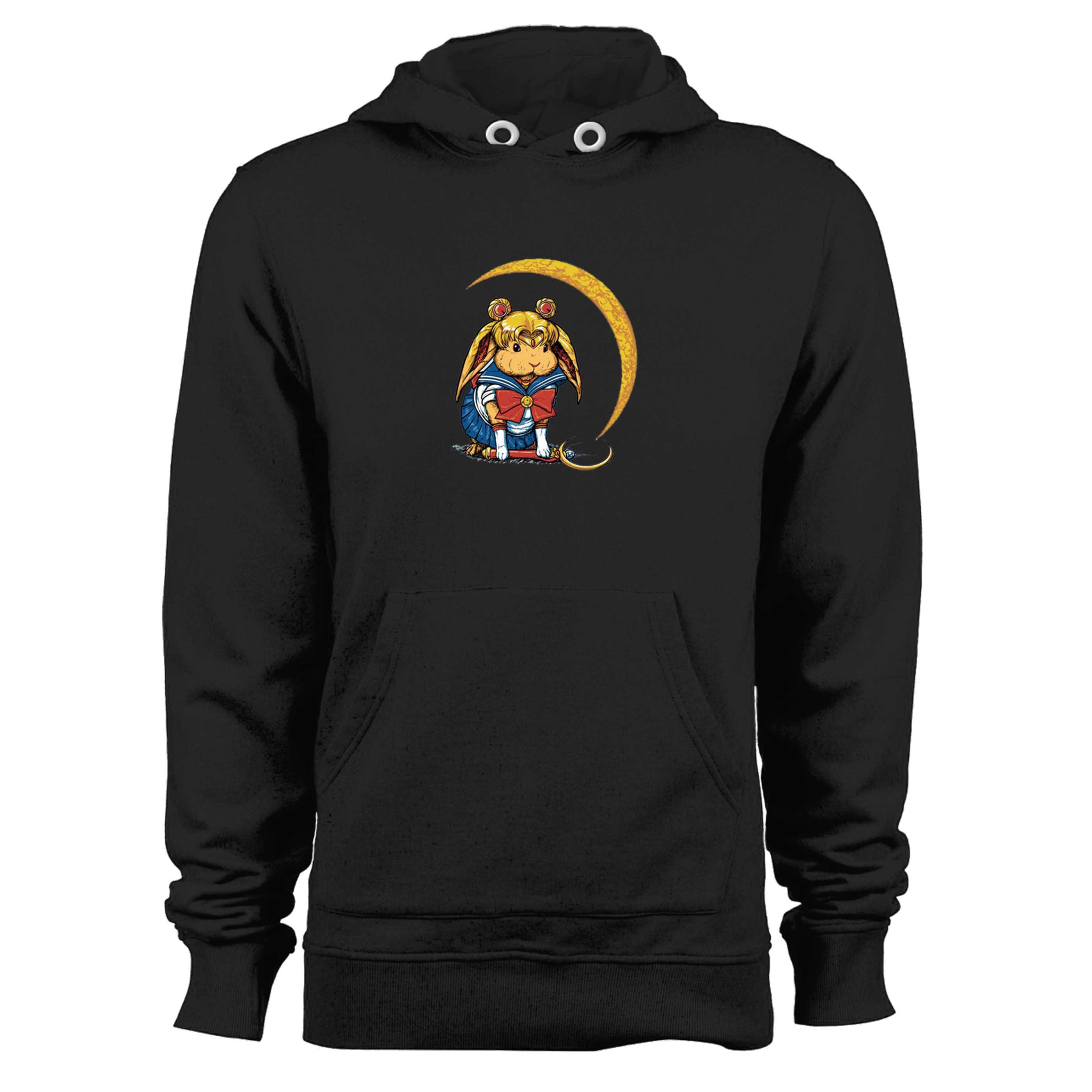 bunny cute sailor moon funny parody Unisex Hoodie