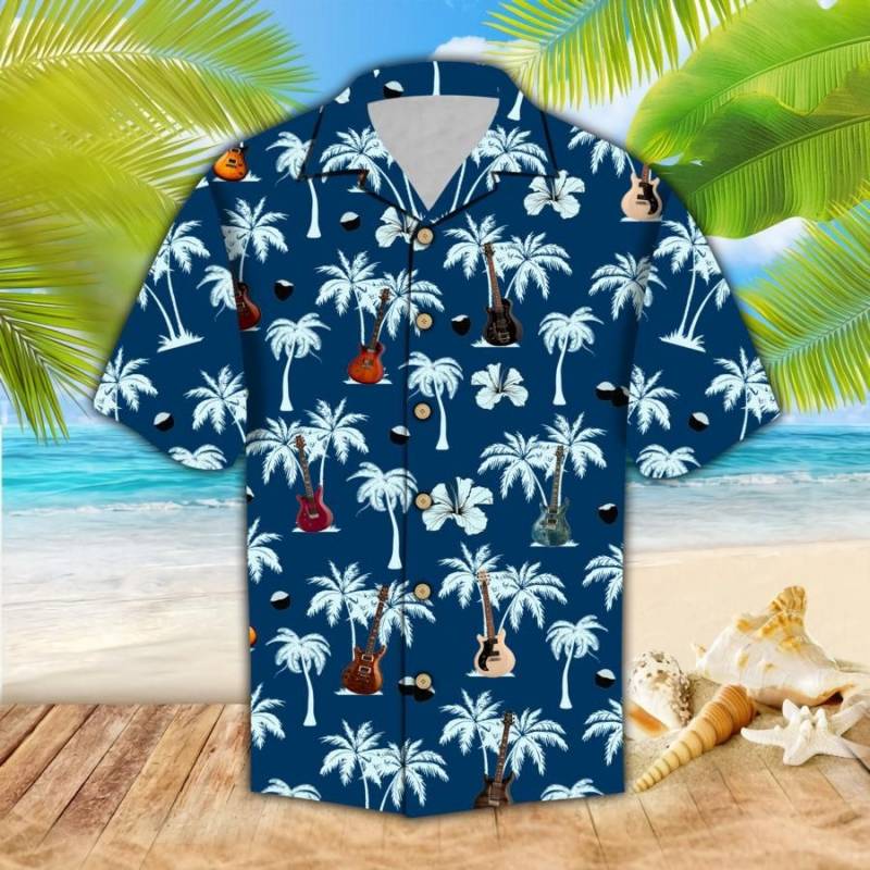 Guitar Hawaiian Shirt Ha26772