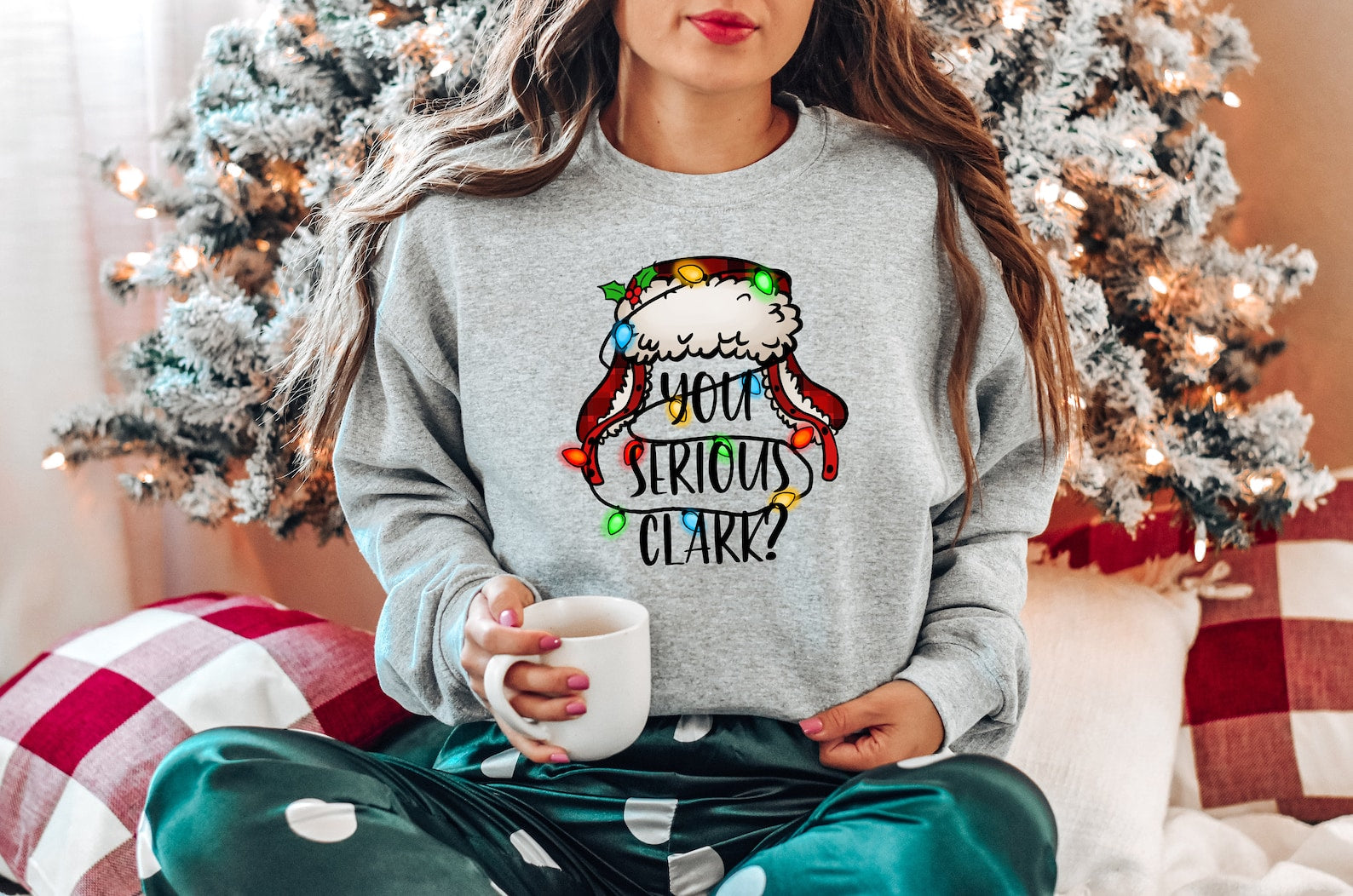 Christmas Family Sweatshirt 2D Crewneck Sweatshirt All Over Print Sweatshirt For Women Sweatshirt For Men Sws4985