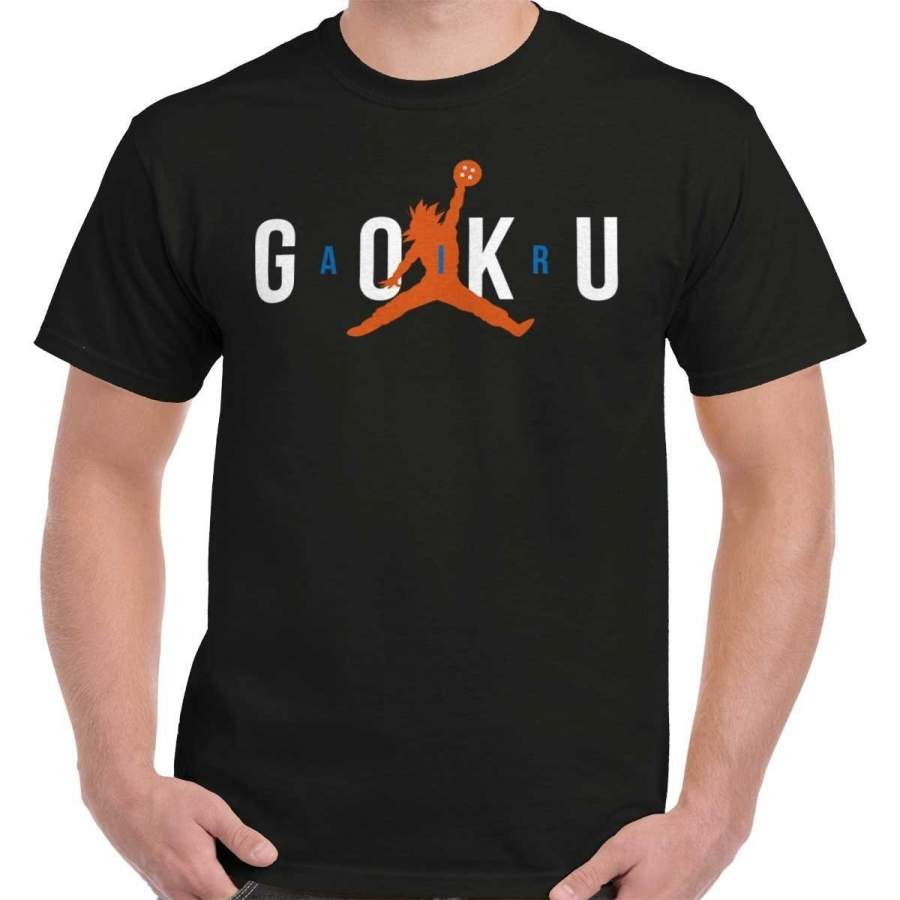 Air Goku Dragon Ball Z Funny Sports Athletic Clutch Mens T Shirt