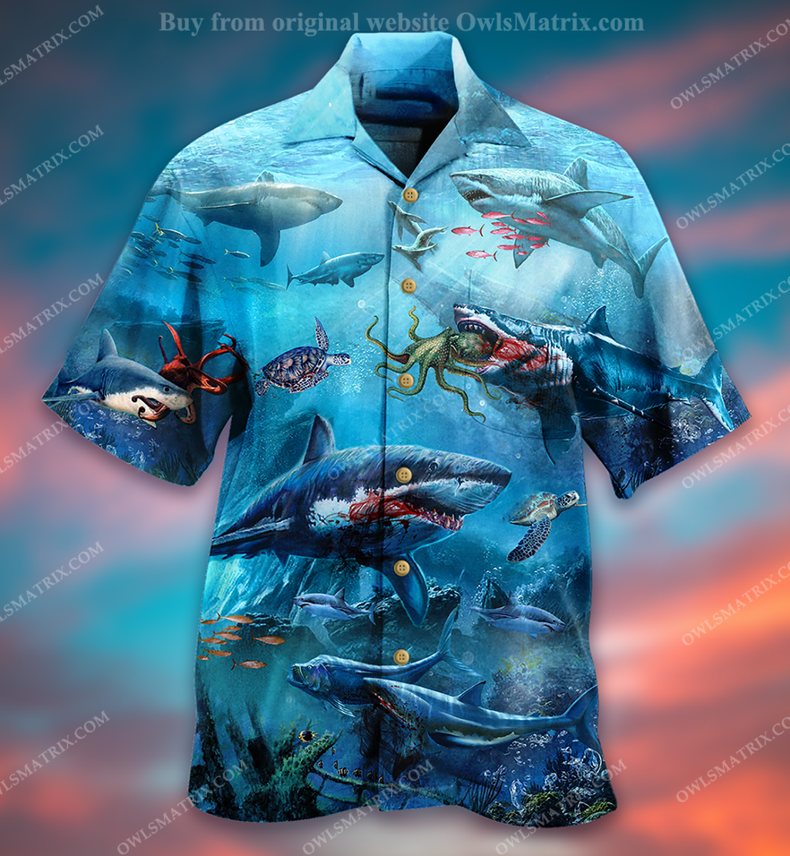 Sharks Assassin Style Limited Edition – Hawaiian Shirt