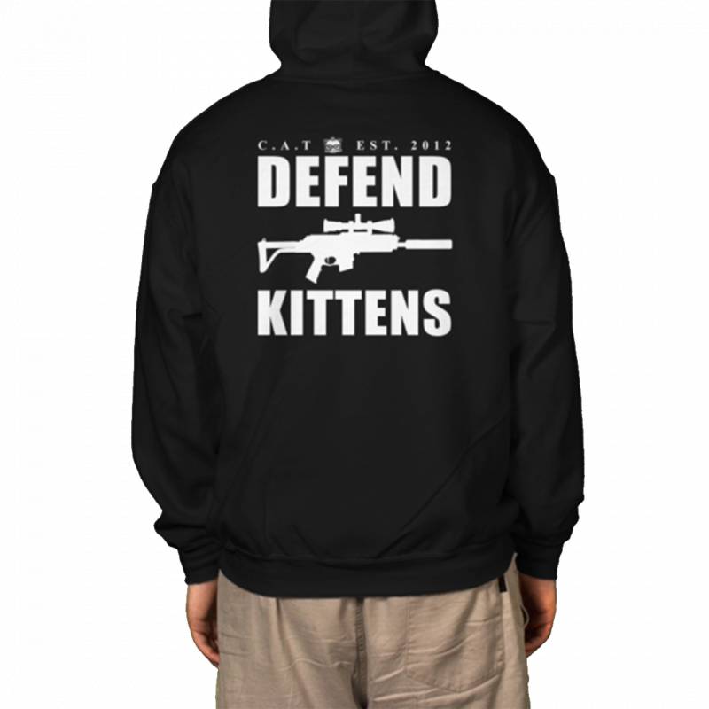 Defend Kitten-zip up – Hoodie