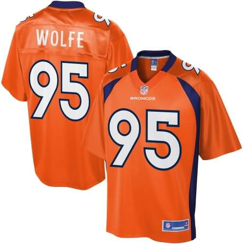 Youth Denver Broncos Derek Wolfe NFL Pro Line Team Color Jersey