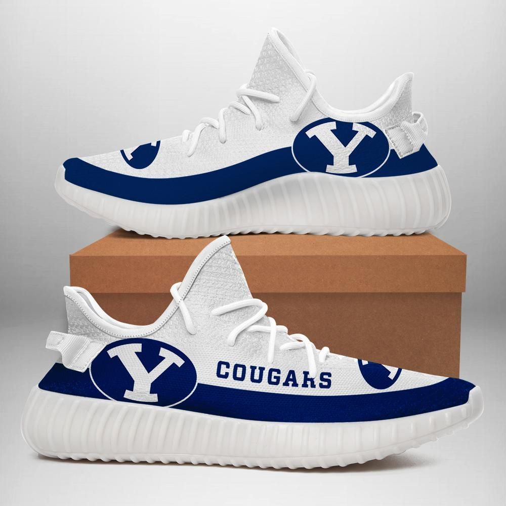 Byu Custom Shoes Sport Sneakers Byu Yeezy Boost 350