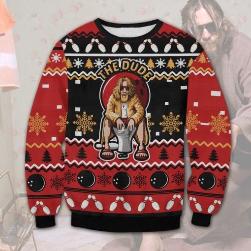 The Big Lebowski Dude Ugly Sweater Tbl1909Dhn1Kd