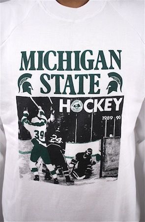 And Still X For All To Envy Vintage Michigan State Spartans Crewneck Hockey Nwo Shirt