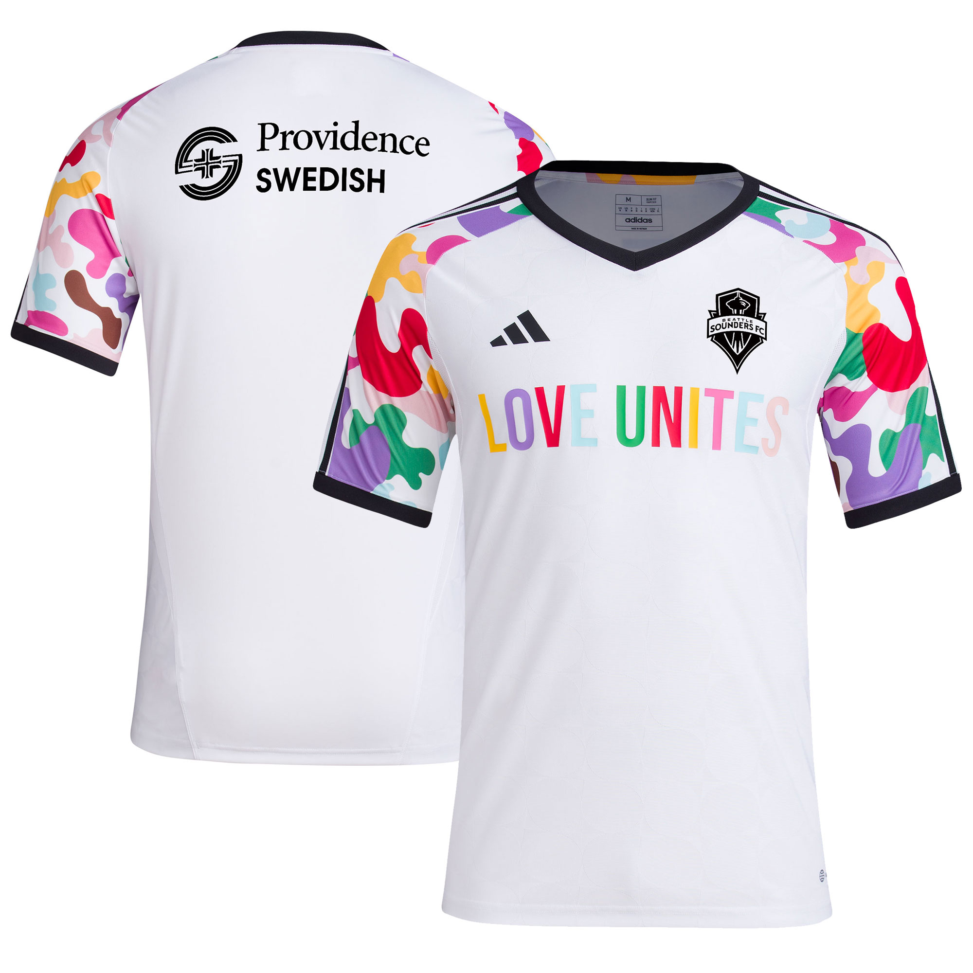 Seattle Sounders FC 2023 Pride Pre-Match Top – White