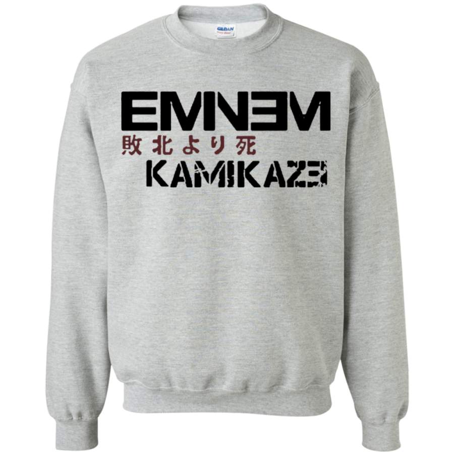 AGR Eminem Kamikaze Japan Rap Crewneck Pullover Sweatshirt