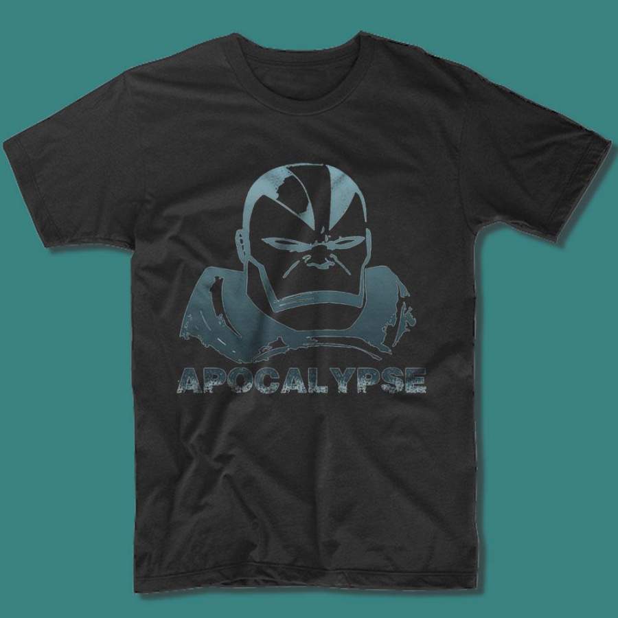 X Men Apocalypse Head Blue Men’S T Shirt