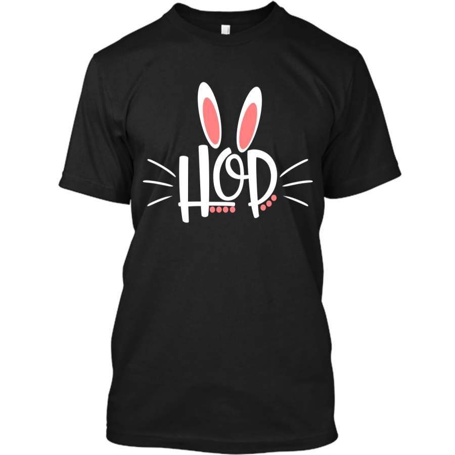 Cute Easter Holiday Shirt with Bunny Rabbit Ears for Kids Custom Ultra Cotton