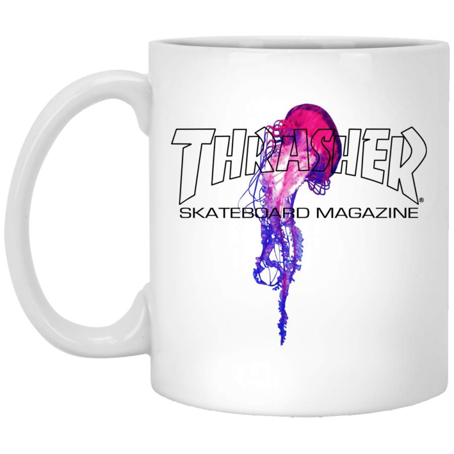 Thrasher Magazine Atlantic Drift White White Mug