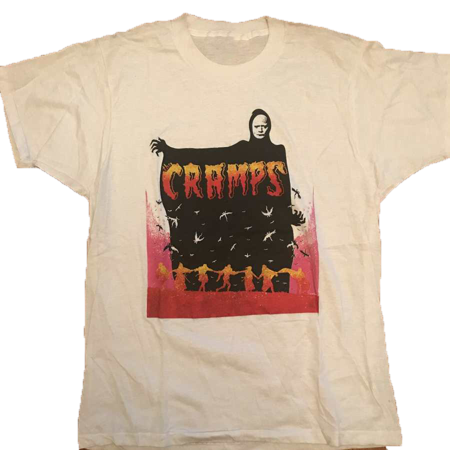 Vintage! The Cramps Black T-shirt Tee Men Reprint Size S – 5XL