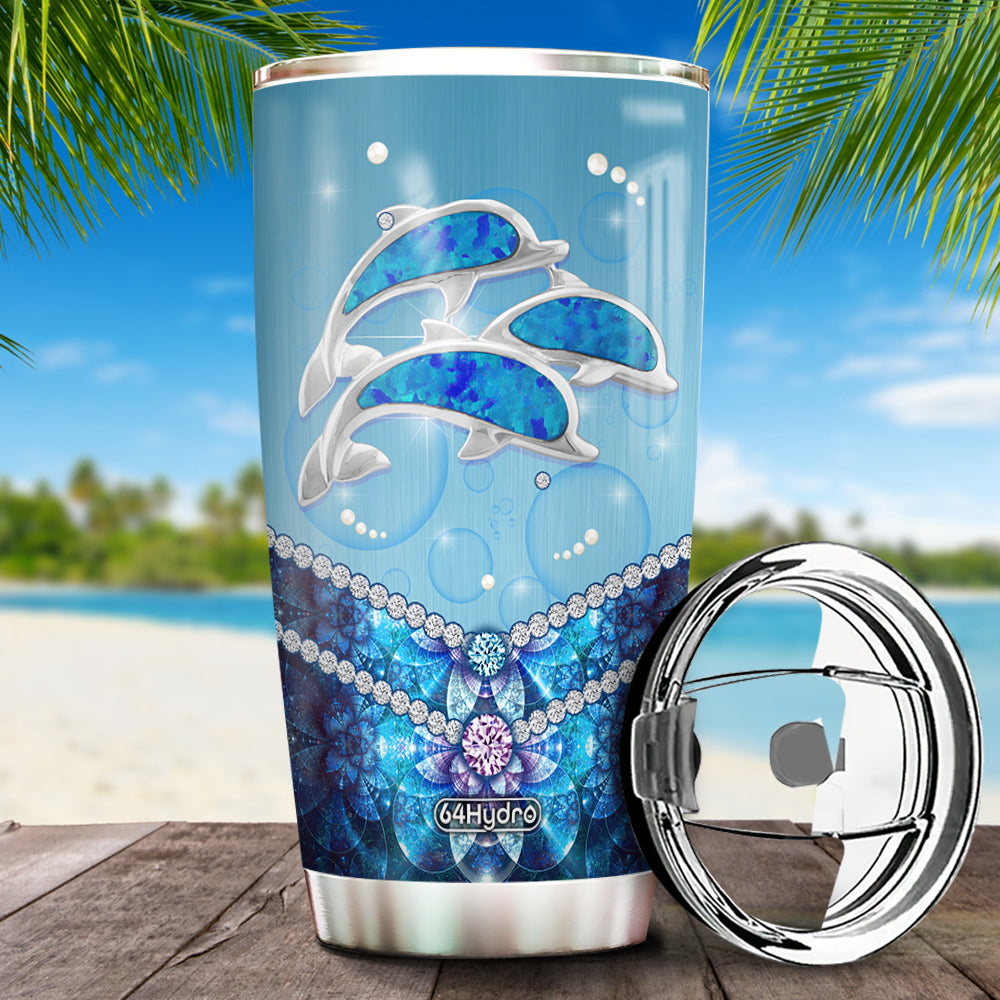 Dolphin Family Jewelry Style Thaz1111001Z Stainless Steel Tumbler