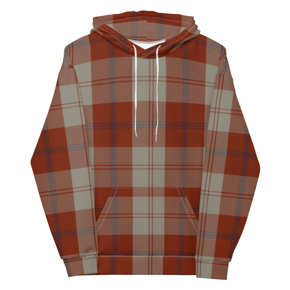 Fashion24Hs - Printed Hoodie - Tartan Plaid Hoodie Clan Davidson Dress Dancers Plaid Hoodie Women'S - Plaid Hoodie Mens - Brown Plaid Hoodie Tartan Hoodie