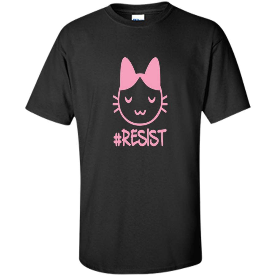 Pussy Cat  Knit  Hat Resist Feminist T-Shirt t-shirt