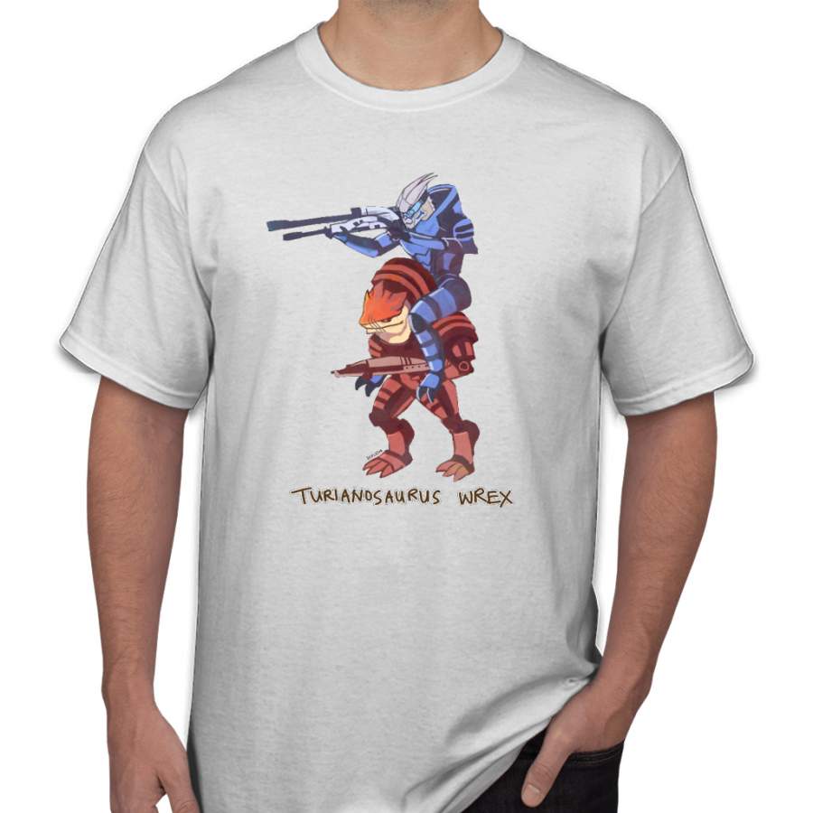 Turianosaurus Wrex Men T-Shirt