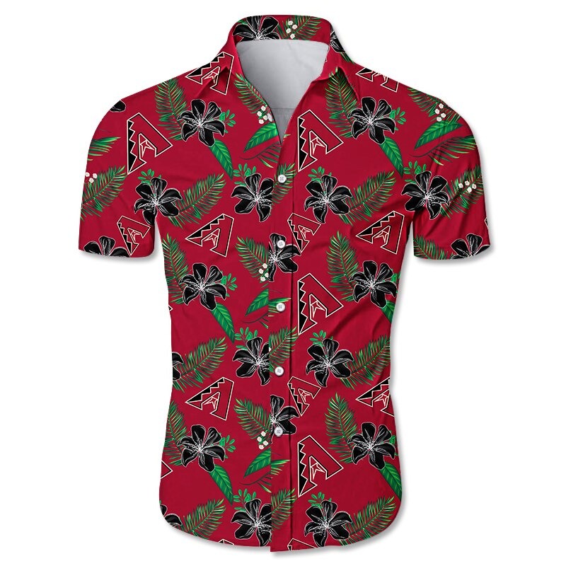 Arizona Diamondbacks Hawaii Shirt Tropical Flower Gift For Fans Ha18454