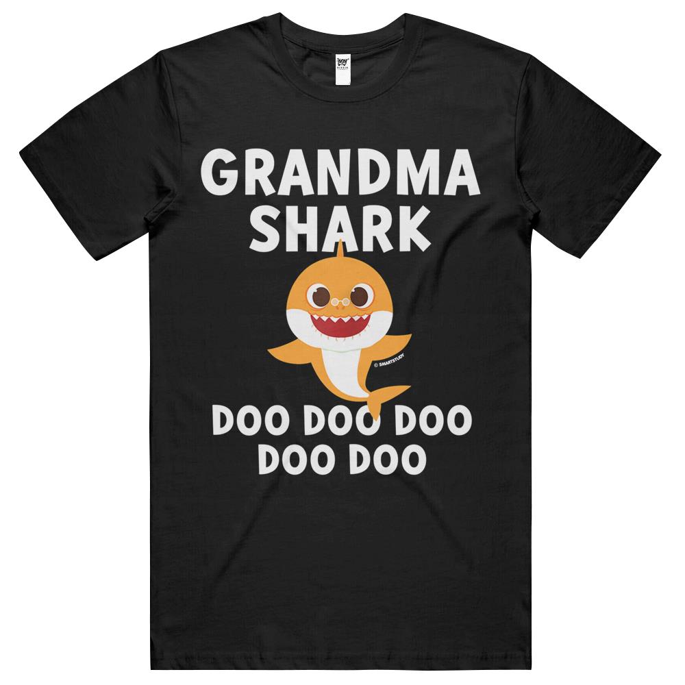 Womens Pinkfong Grandma Shark Official T Shirts