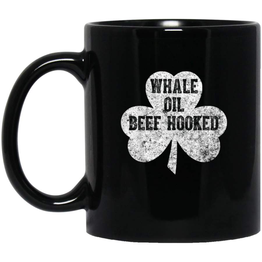 Whale Oil Beef Hooked Mug Saint Patrick Day Gift Mug