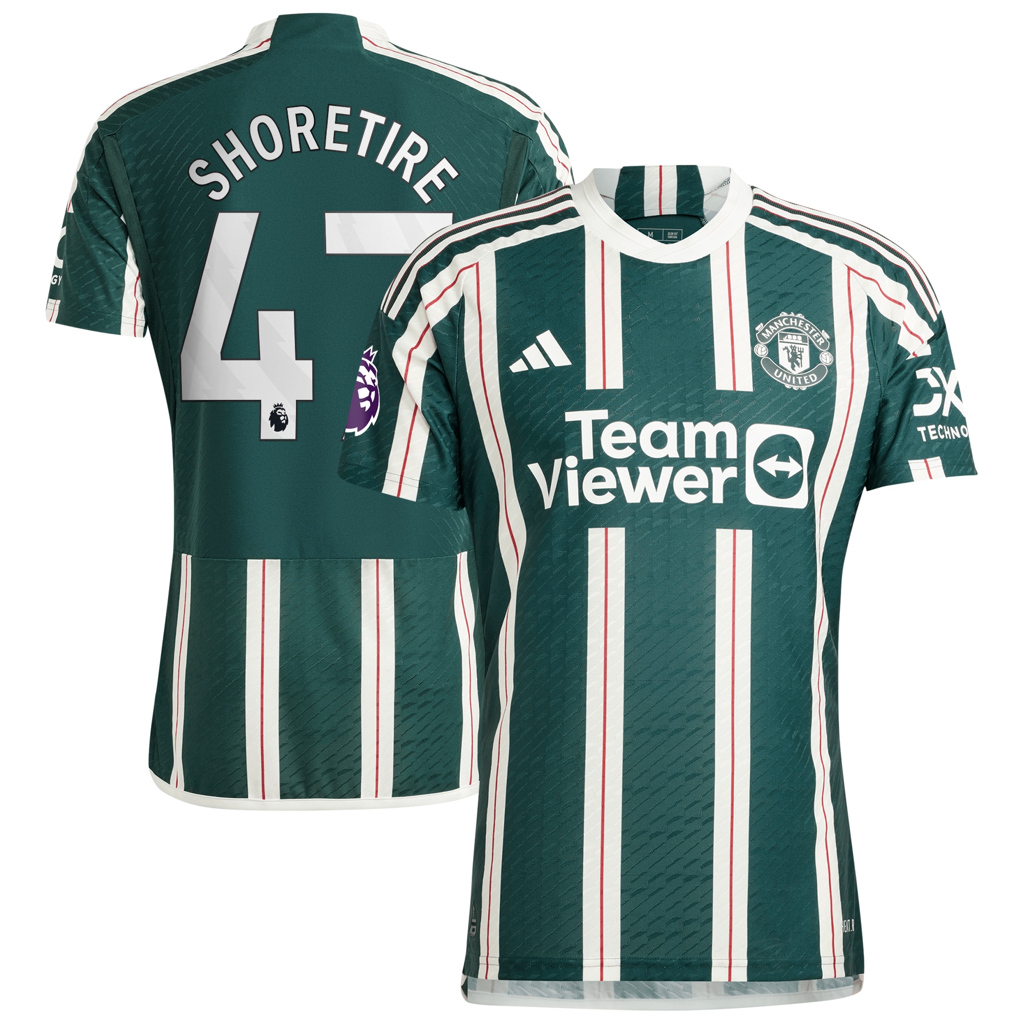 Shola Shoretire Manchester United Authentic Player Jersey  Green