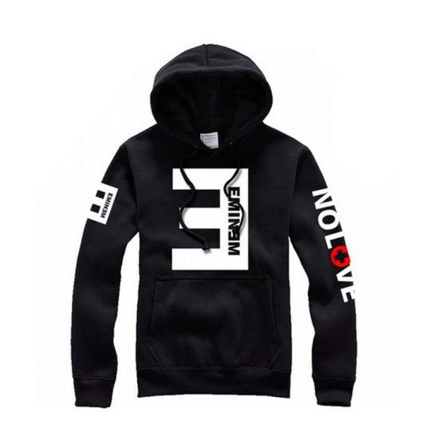 Pkorli Eminem Hoodies Men Fleece Hip Hop Shady Pullover Sweatshirt Fashion Tracksuitsportwear Sweat Homme Sudadera Hoody S-XXXL