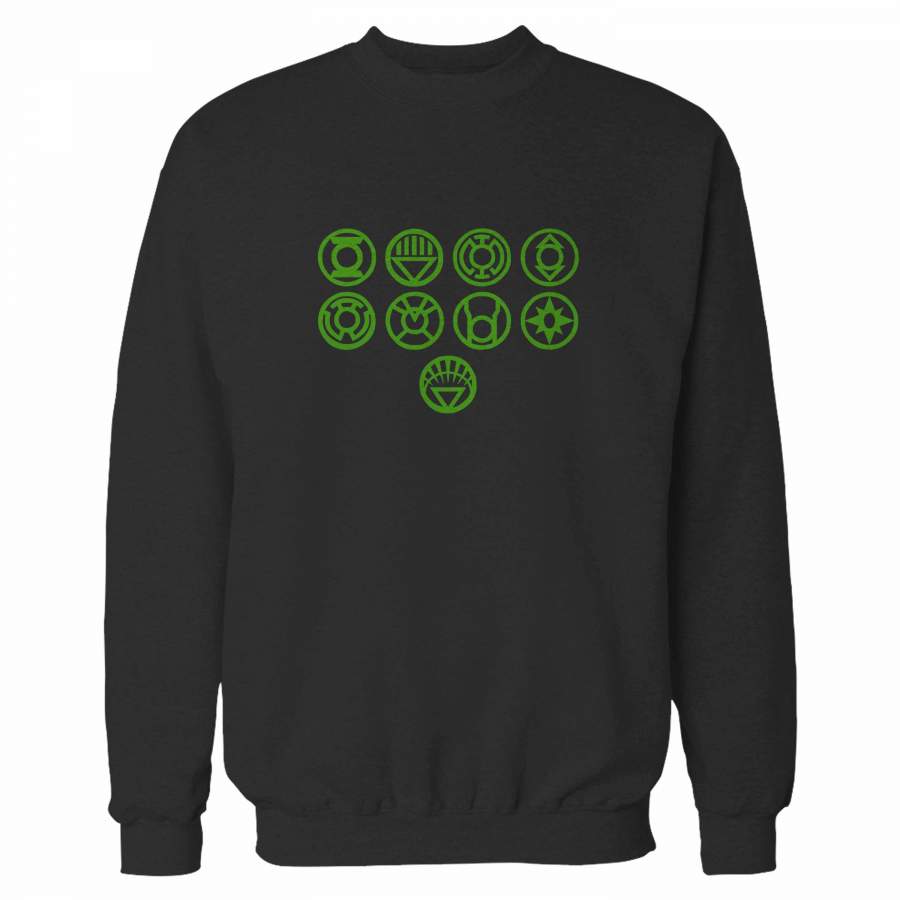 Green Lantern Collage Sweatshirt