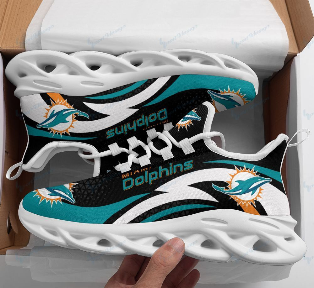 Miami Dolphins Yezy Running Sneakers 447