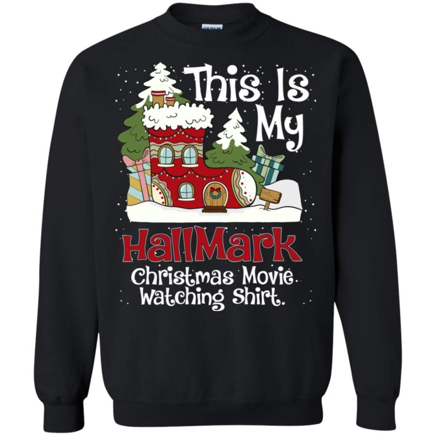 This is My Hallmark Christmas Movie Watching SweatShirt T-Shirt