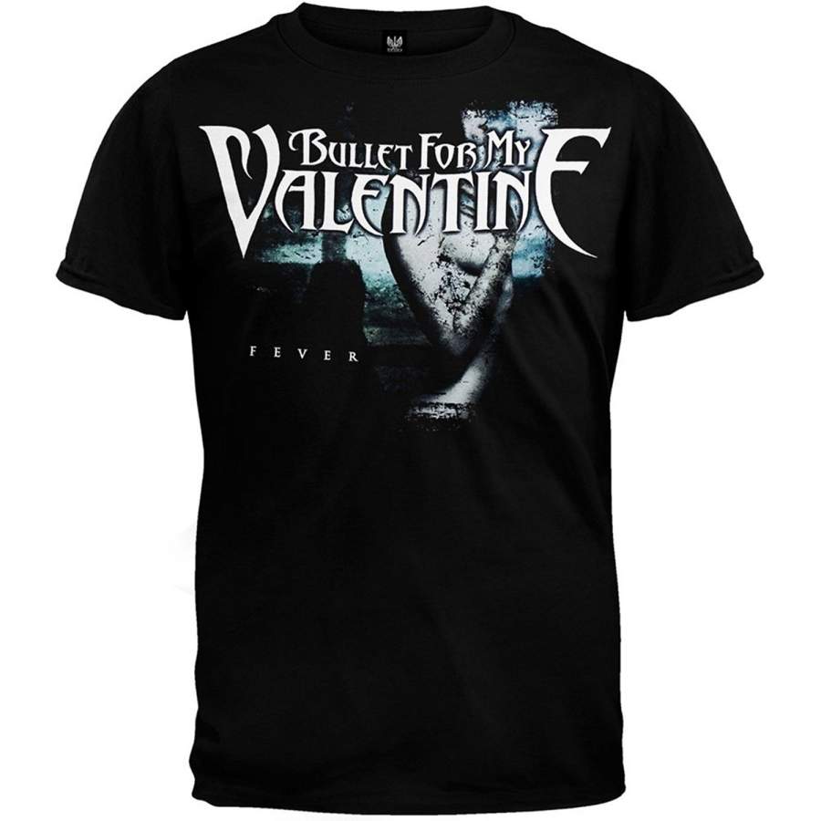 Bullet For My Valentine Fever Tour T-Shirt Men’S Punk T-Shirt