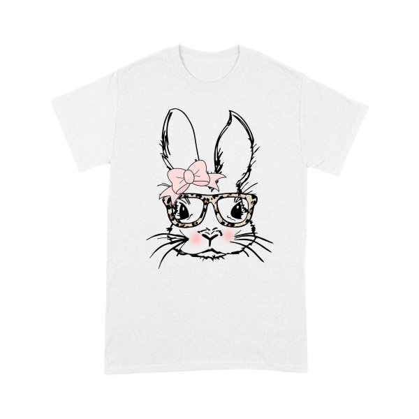 Bunny With Glasses Women’S Easter Shirt Gift For Women