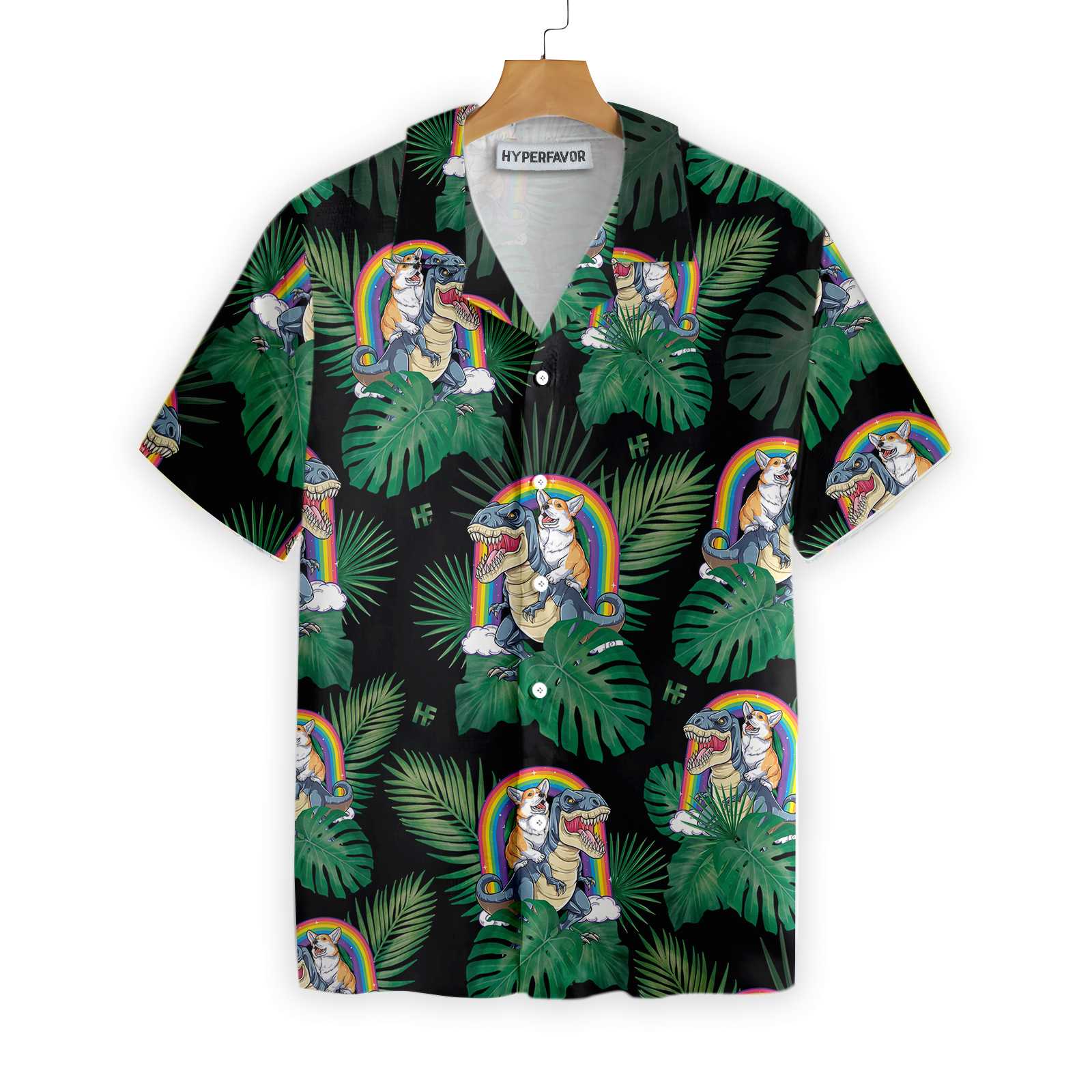 Corgi The Predator Hawaii Shirt Ha40806