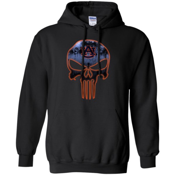 Auburn Tigers Football The Punisher Skull Shirts