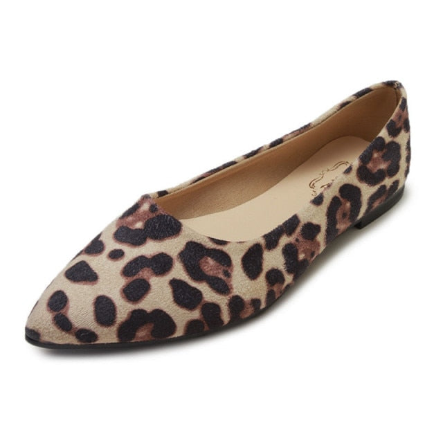 Sexy Luxury Leopard Flat Shoes