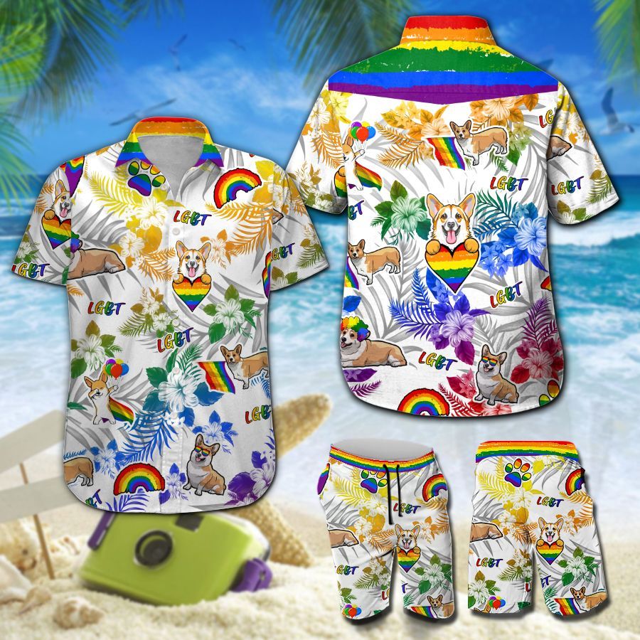 Corgi Lgbt Hawaii Shirt 208 Ha82728