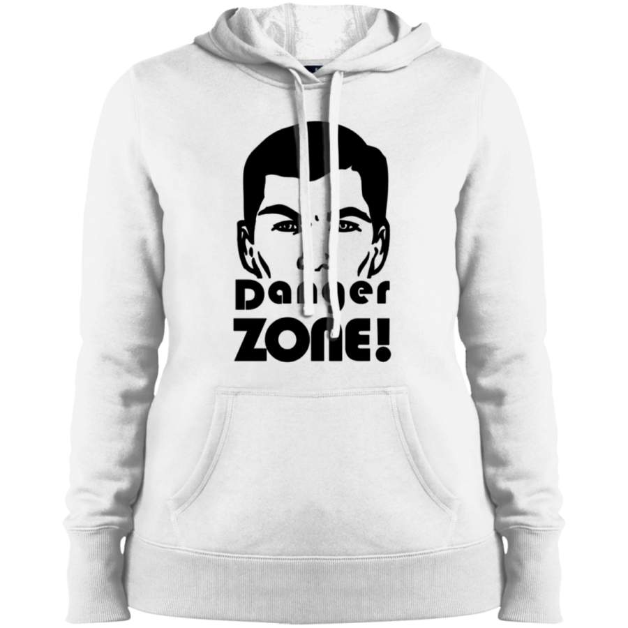 AGR Archer Danger Zone Ladies’ Pullover Hooded Sweatshirt